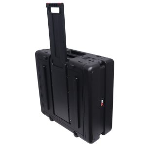 UltronX 4U Rack Air Tight Water Sealed ABS Case with Retractable Pull Out Handle and Wheels - Image 7