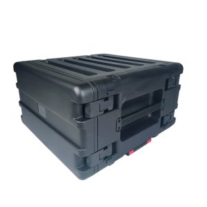 UltronX 6U Rack Air Tight Water Sealed ABS Case with Retractable Pull Out Handle and Wheels - Image 4