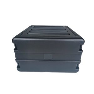 UltronX 6U Rack Air Tight Water Sealed ABS Case with Retractable Pull Out Handle and Wheels - Image 3