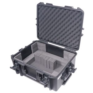 UltronX Watertight Case Holds CDJ-3000 and 12" Mixers with Handle and Wheels - Image 3