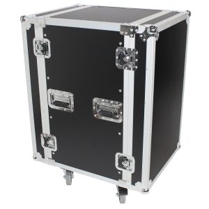 18U Space Amp Rack Mount ATA Flight Case 18 Inch Depth W-Casters | Shipped Disassembled - Image 2
