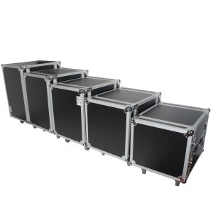 18U Space Amp Rack Mount ATA Flight Case 18 Inch Depth W-Casters | Shipped Disassembled - Image 6