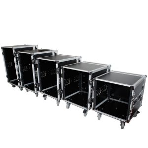 18U Space Amp Rack Mount ATA Flight Case 18 Inch Depth W-Casters | Shipped Disassembled - Image 7