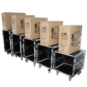 18U Space Amp Rack Mount ATA Flight Case 18 Inch Depth W-Casters | Shipped Disassembled - Image 8