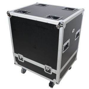 Subwoofer Speaker Flight Case w/ Casters Interior 25 L x 21" W x 25" H For RCF SUB 905-AS II & RCF SUB 705-AS II - Image 7