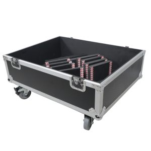 Universal Flight Case Dual Line Array Speakers or Single Subwoofer with Caster Wheels - Image 2
