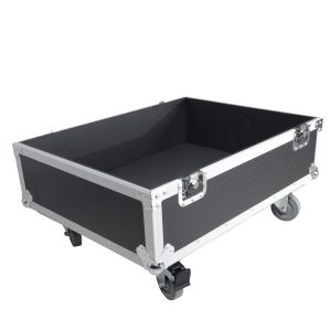 Universal Flight Case Dual Line Array Speakers or Single Subwoofer with Caster Wheels - Image 3