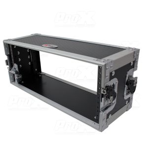 4U Deluxe Effects Rack 7" Deep Rail to Rail W/Handle