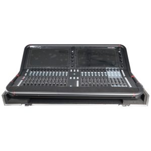 ATA Flight Hard Road Case for Allen and Heath Avantis Console with Doghouse and Wheels - Image 3
