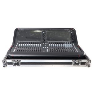 Fits Allen & Heath AVANTIS Digital Mixer Console Flight Case w Low Profile Wheels - Image 4