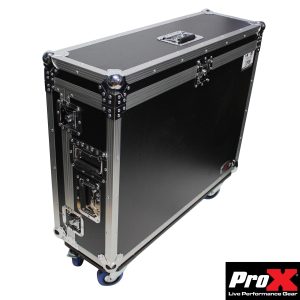 Flight Case For Allen and Heath GLD-112 Mixing Board W-Doghouse and Wheels - Image 3