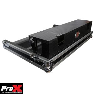 Flight Case For Allen and Heath GLD-112 Mixing Board W-Doghouse and Wheels - Image 2