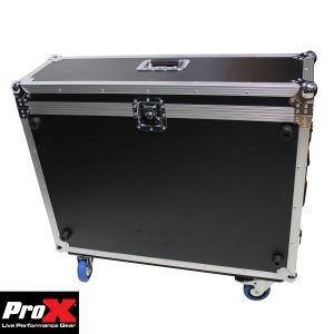 Flight Case for Allen & Heath QU-32 Digital Mixer with Doghouse & Wheels - Image 13