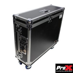 Flight Case for Allen & Heath QU-32 Digital Mixer with Doghouse & Wheels - Image 14