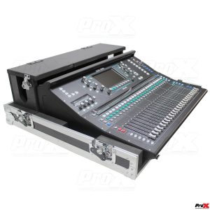 Flight Case for Allen & Heath SQ6 Console with Doghouse and Wheels