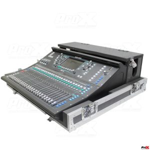 Flight Case for Allen & Heath SQ6 Console with Doghouse and Wheels - Image 3