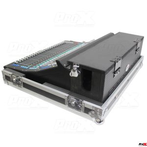 Flight Case for Allen & Heath SQ6 Console with Doghouse and Wheels - Image 4