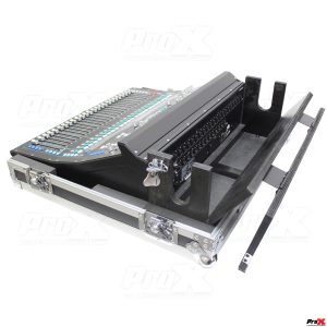 Flight Case for Allen & Heath SQ6 Console with Doghouse and Wheels - Image 5