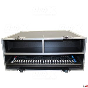 Flight Case for Allen & Heath SQ6 Console with Doghouse and Wheels - Image 6