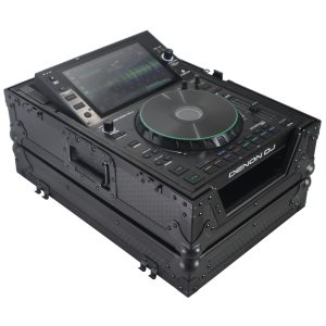 Flight Case for Pioneer CDJ-3000 DJS-1000 Denon SC6000 PRIME Large Format CD-Media Player Black on Black - Image 3