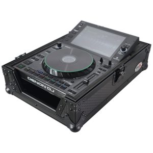 Flight Case for Pioneer CDJ-3000 DJS-1000 Denon SC6000 PRIME Large Format CD-Media Player Black on Black - Image 9