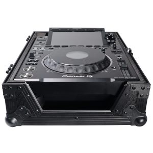 Flight Case for Pioneer CDJ-3000 DJS-1000 Denon SC6000 PRIME Large Format CD-Media Player Black on Black - Image 19