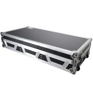 Flight Case DJ Coffin for Pioneer Mixer DJM-900NXS2 and 2 CDJ-3000 W-Wheels and Laptop Shelf - Image 19