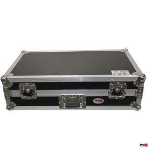 ATA Flight Case for Pioneer DDJ-1000 FLX6 SX3 DJ Controller with Laptop Shelf 1U Rack Space and Wheels - Image 8