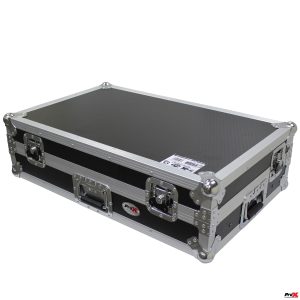 ATA Flight Case for Pioneer DDJ-1000 FLX6 SX3 DJ Controller with Laptop Shelf 1U Rack Space and Wheels - Image 9