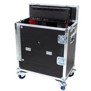 For Allen and Heath DLive C1500 Flip-Ready Hydraulic Console Easy Retracting Lifting Case by ZCASE - Image 7