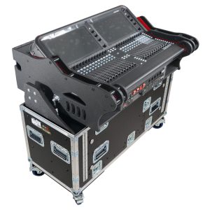For Allen and Heath AVANTIS Flip-Ready Hydraulic Console Easy Retracting Lifting 2U Rack Space Case by ZCA - Image 2
