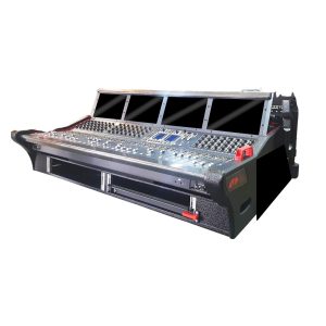 For Avid Venue S6L-32D Flip-Ready Hydraulic Console Easy Retracting Lifting 2U Rack Space Detachable Case by ZCASE - Image 2