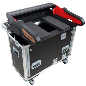 Flip-Ready Detachable Easy Retracting Hydraulic Lift Case for DIGICO SD21 D Digital Mixing Console by ZCase