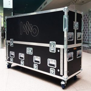 Flip-Ready Detachable Easy Retracting Hydraulic Lift Case With 2x2U for Digico SD10 Digital Mixing Console by ZCase - Image 2