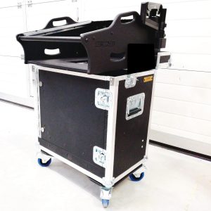 Flip-Ready Detachable Easy Retracting Hydraulic Lift Case With for Digico SD11 Digital Mixing Console by ZCase