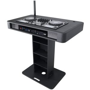 DJ Control Tower DJ Podium Stand for Pioneer DDJ-REV7 XDJ-XZ DDJ-1000 and RANE One Black Finish - Image 10