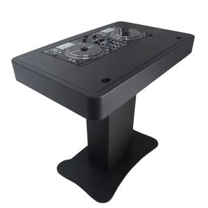 DJ Control Tower DJ Podium Stand with Travel Cases for Pioneer DDJ-REV7 XDJ-XZ DDJ-1000 and RANE One Black Finish - Image 18