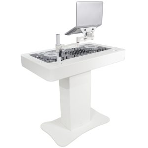 DJ Control Tower DJ Podium Stand for Pioneer DDJ-REV7 XDJ-XZ DDJ-1000 and RANE One White Finish - Image 6