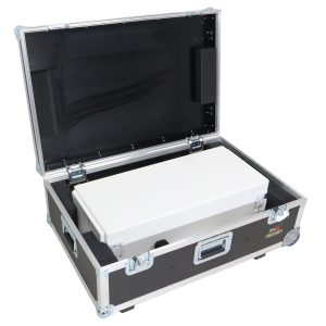 DJ Control Tower DJ Podium 2x1U Rack Mount and Travel Cases for Pioneer DDJ-REV7 XDJ-XZ DDJ-1000 and RANE One White Finish - Image 13