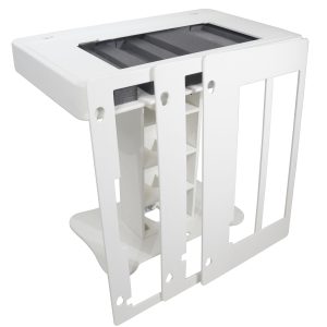 DJ Control Tower DJ Podium Stand for Pioneer DDJ-REV7 XDJ-XZ DDJ-1000 and RANE One White Finish - Image 17