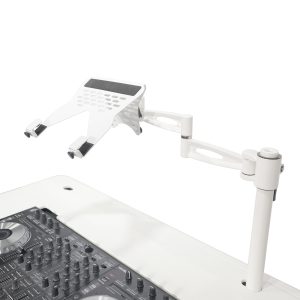DJ Control Tower DJ Podium Stand for Pioneer DDJ-REV7 XDJ-XZ DDJ-1000 and RANE One White Finish - Image 12