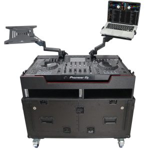 ProX XZF-UCXX For Pioneer DDJ-REV7 XDJ-XZ Opus Quad Flip-Ready Hydraulic DJ Easy Lifting Flight Case with Wheels and 2x Laptop Trays by Zcase - Image 13