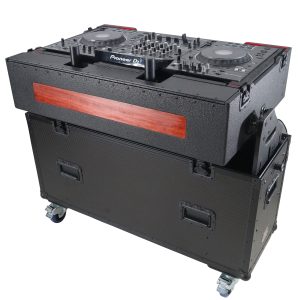 ProX XZF-UCXX For Pioneer DDJ-REV7 XDJ-XZ Opus Quad Flip-Ready Hydraulic DJ Easy Lifting Flight Case with Wheels and 2x Laptop Trays by Zcase - Image 15