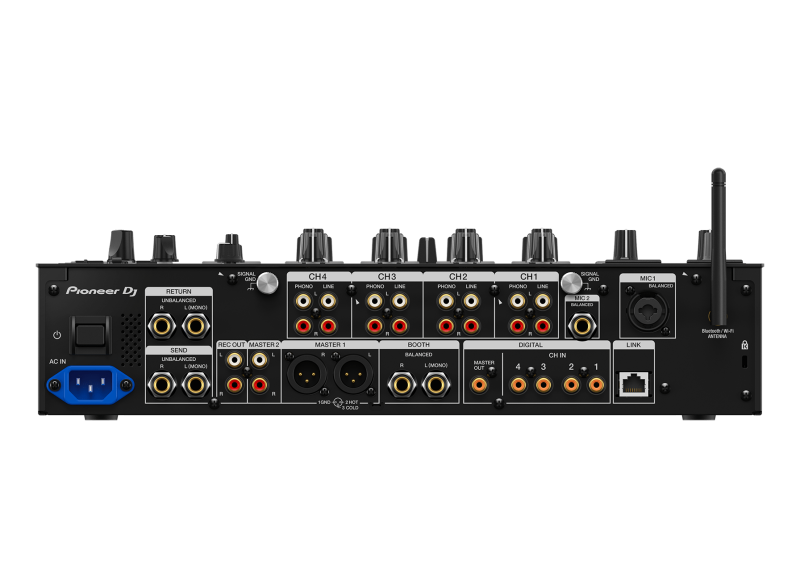 Connections of DJM-A9 4-Channel DJ Mixer