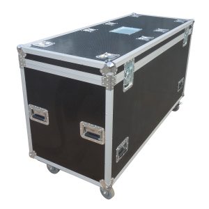 TruckPaX Heavy-Duty Truck Pack Utility Flight Case W-Divider and Tray Kit | W-4" Casters | 1/2 Inch Plywood | 24"X60"X36" - Image 11