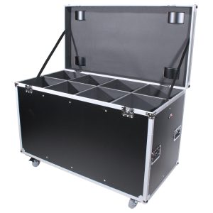 ProX Case for 8x Leko style ETC Source Four Par can ellipsoidal light Fixtures