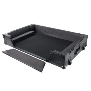 ATA Flight Case for Pioneer DDJ-FLX6 SX3 DJ Controller with 1U Rack Space and Wheels - Black - Image 10