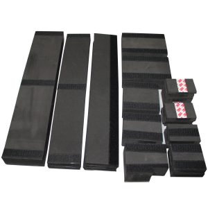 Flight Case for Single Turntable In Battle Mode & 10 Inch or 12 Inch Mixer | Black on Black - Image 18