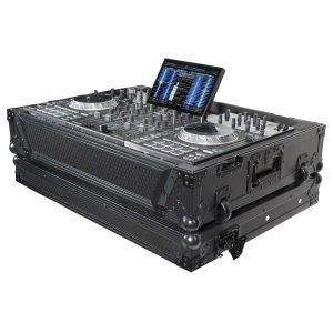 ATA Flight Case For Pioneer PRIME 4 DJ Controller with 1U Rack Space and Wheels - Image 9