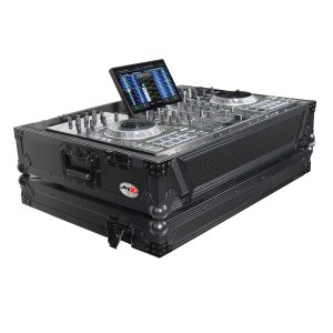 ATA Flight Case For Pioneer PRIME 4 DJ Controller with 1U Rack Space and Wheels - Image 10